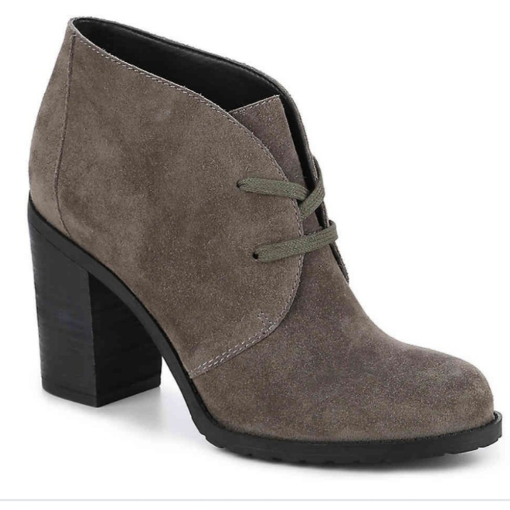 Grey Suede Franco Sarto Nashville Bootie